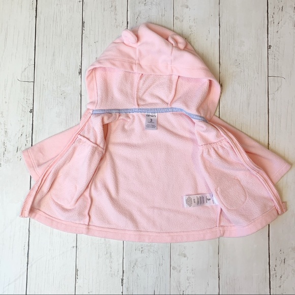 Carter’s fleece hooded jacket - Picture 4 of 6
